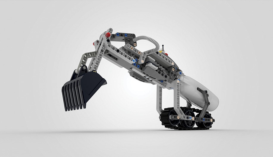 Lego Compatible Prosthetic Arm