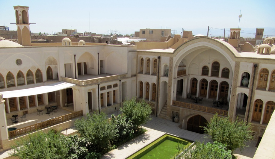 The Manouchehri House is a boutique hotel and textile centre in Kashan, Iran. It was designed by Akbar Helli and Shahnaz Nader and entailed the restoration of a 19th-century merchant home.