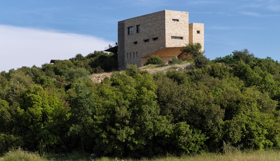 Located on an abandoned quarry in Ajloun, Jordan, the Royal Academy for Nature Conservation was designed by Khammash Architects and completed in 2014.